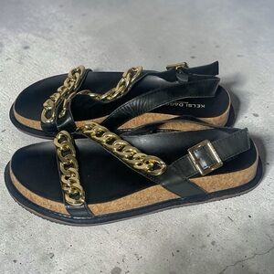 Kelsi Dagger Script Slingback Sandal in Buffalo 7.5